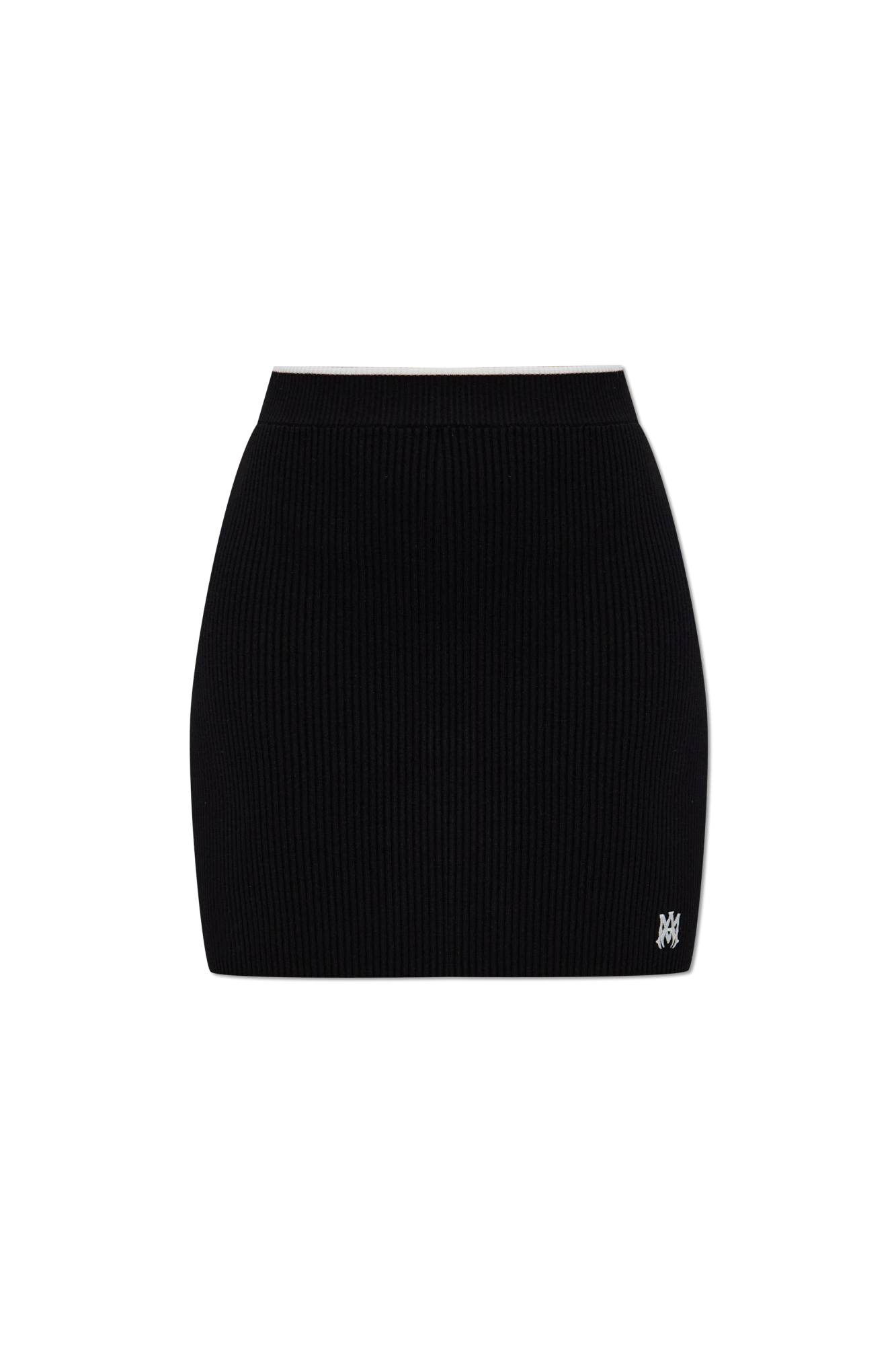 スカート AMIRI Woman Skirt Black AWKNKR1019 BLACK Amiri Ribbed skirt | Women's Clothing | Vitkac